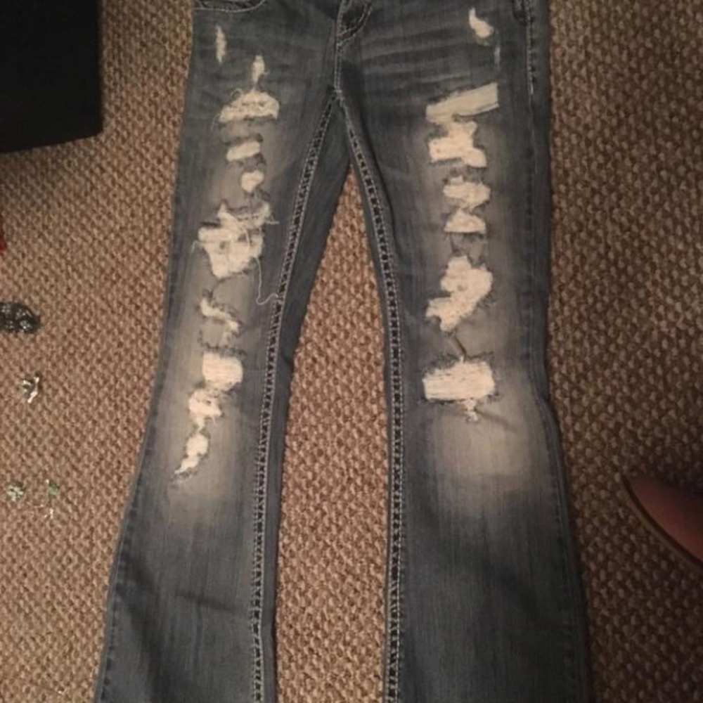 Tuesday- Silver jeans